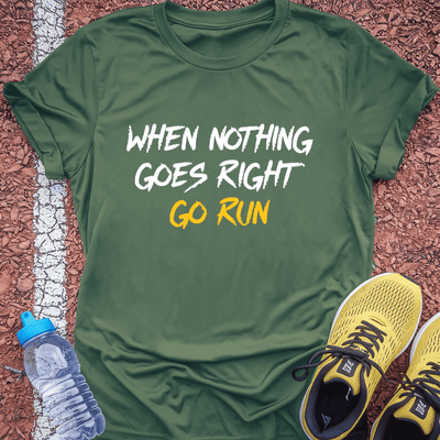 Go Run T-Shirt Gift Ideas For Runners