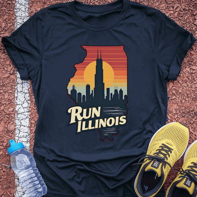 Illinois State T-shirt Gift Ideas For Runners