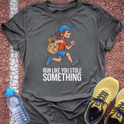 Stole Something T-shirt Gift Ideas For Runners