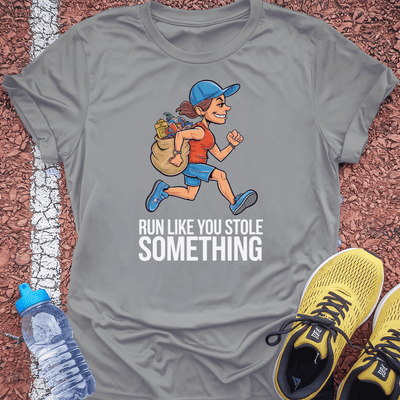 Stole Something T-shirt Gift Ideas For Runners