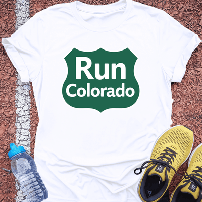 Colorado Sign T-shirt Gift Ideas For Runners