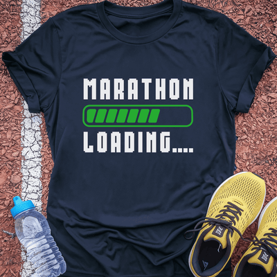 Marathon Loading T-shirt Gift Ideas For Runners