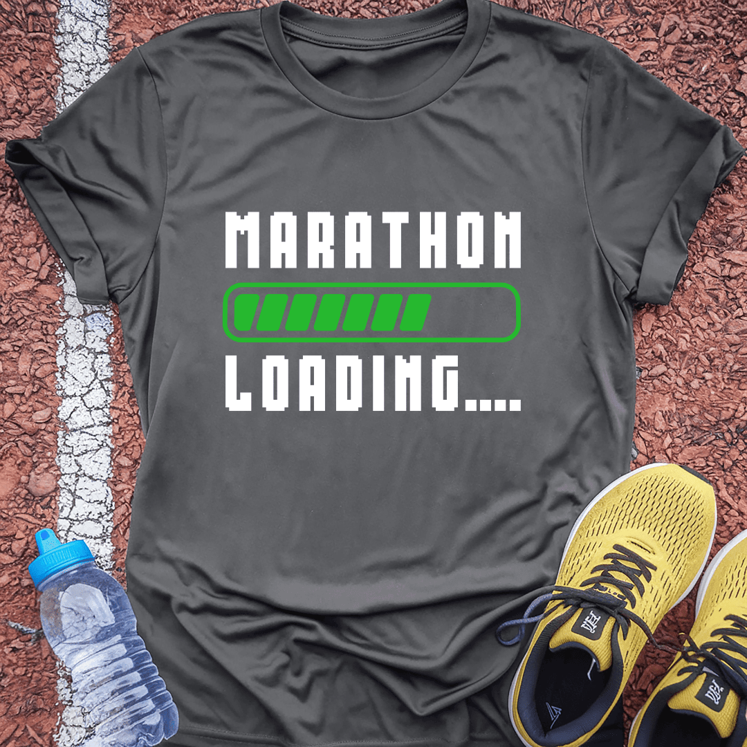 Marathon Loading T-shirt Gift Ideas For Runners