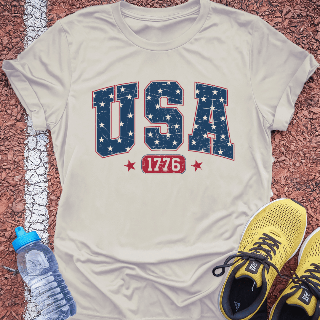USA 1776 T-Shirt Gift Ideas For Runners