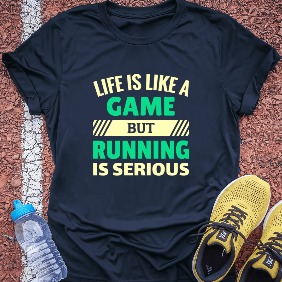 Running is Serious T-shirt Gift Ideas For Runners