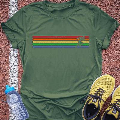 Sunset Runner T-shirt Gift Ideas For Runners