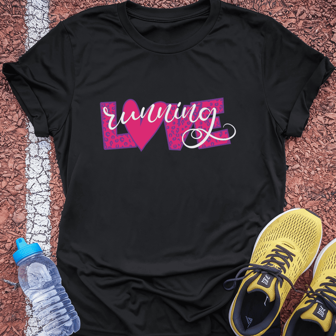 Running Love T-Shirt Gift Ideas For Runners