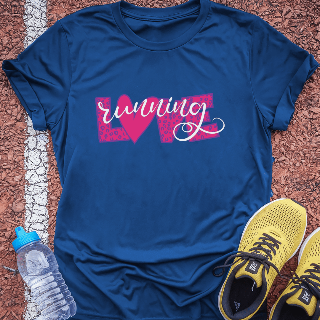 Running Love T-Shirt Gift Ideas For Runners