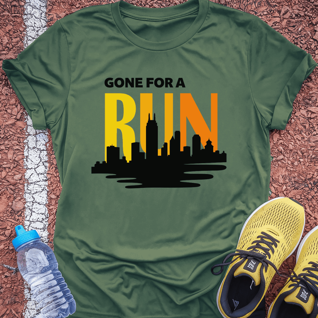 Gone for a Run T-shirt Gift Ideas For Runners