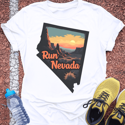 Nevada State T-shirt Gift Ideas For Runners
