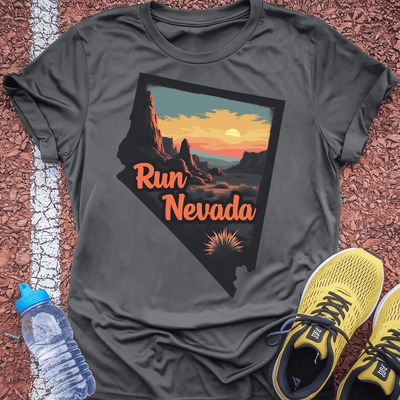 Nevada State T-shirt Gift Ideas For Runners