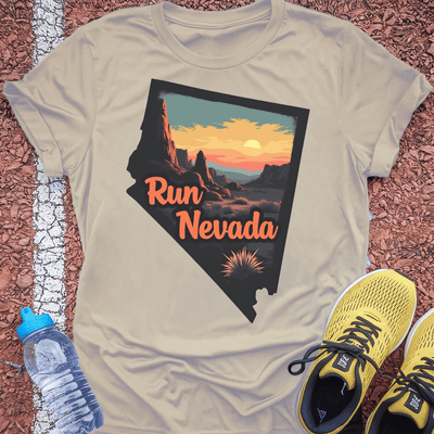 Nevada State T-shirt Gift Ideas For Runners