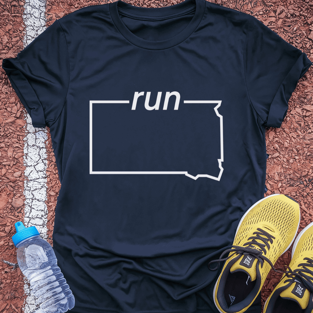 Run South Dakota T-shirt Gift Ideas For Runners