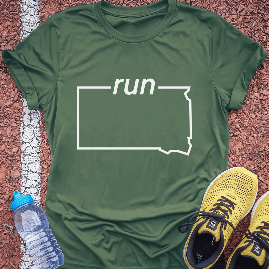 Run South Dakota T-shirt Gift Ideas For Runners