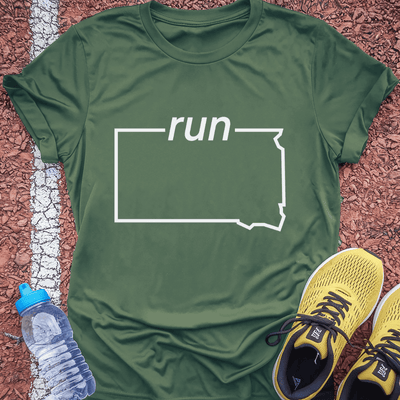 Run South Dakota T-shirt Gift Ideas For Runners