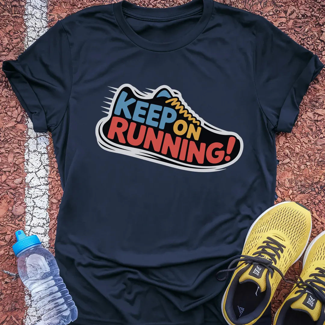 Keep Running T-Shirt Gift Ideas For Runners