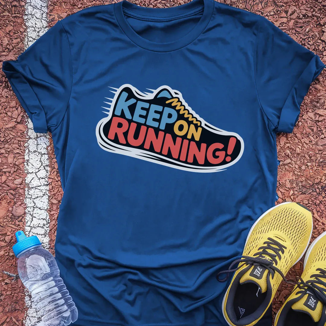 Keep Running T-Shirt Gift Ideas For Runners