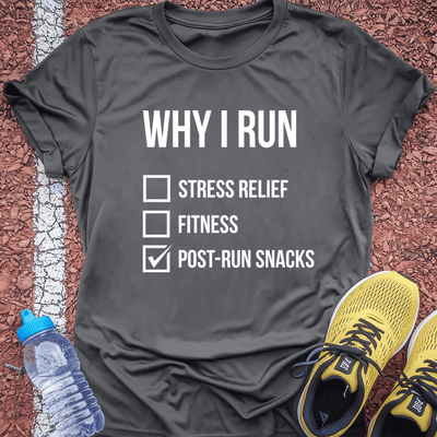 Snacks T-Shirt Gift Ideas For Runners