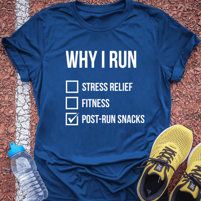 Snacks T-Shirt Gift Ideas For Runners