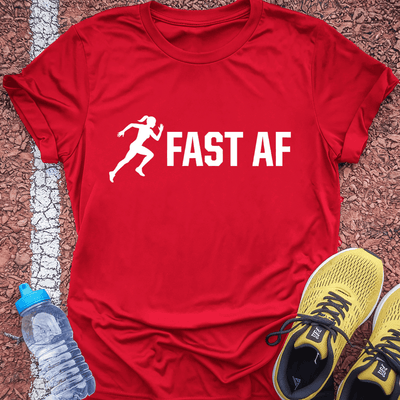 Fast AF (W) T-Shirt Gift Ideas For Runners