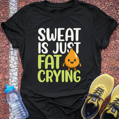 Fat Crying T-Shirt Gift Ideas For Runners