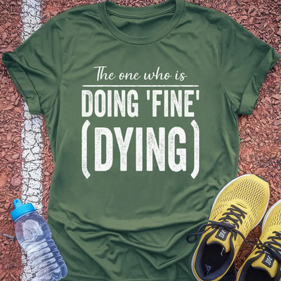 Doing Fine T-Shirt Gift Ideas For Runners