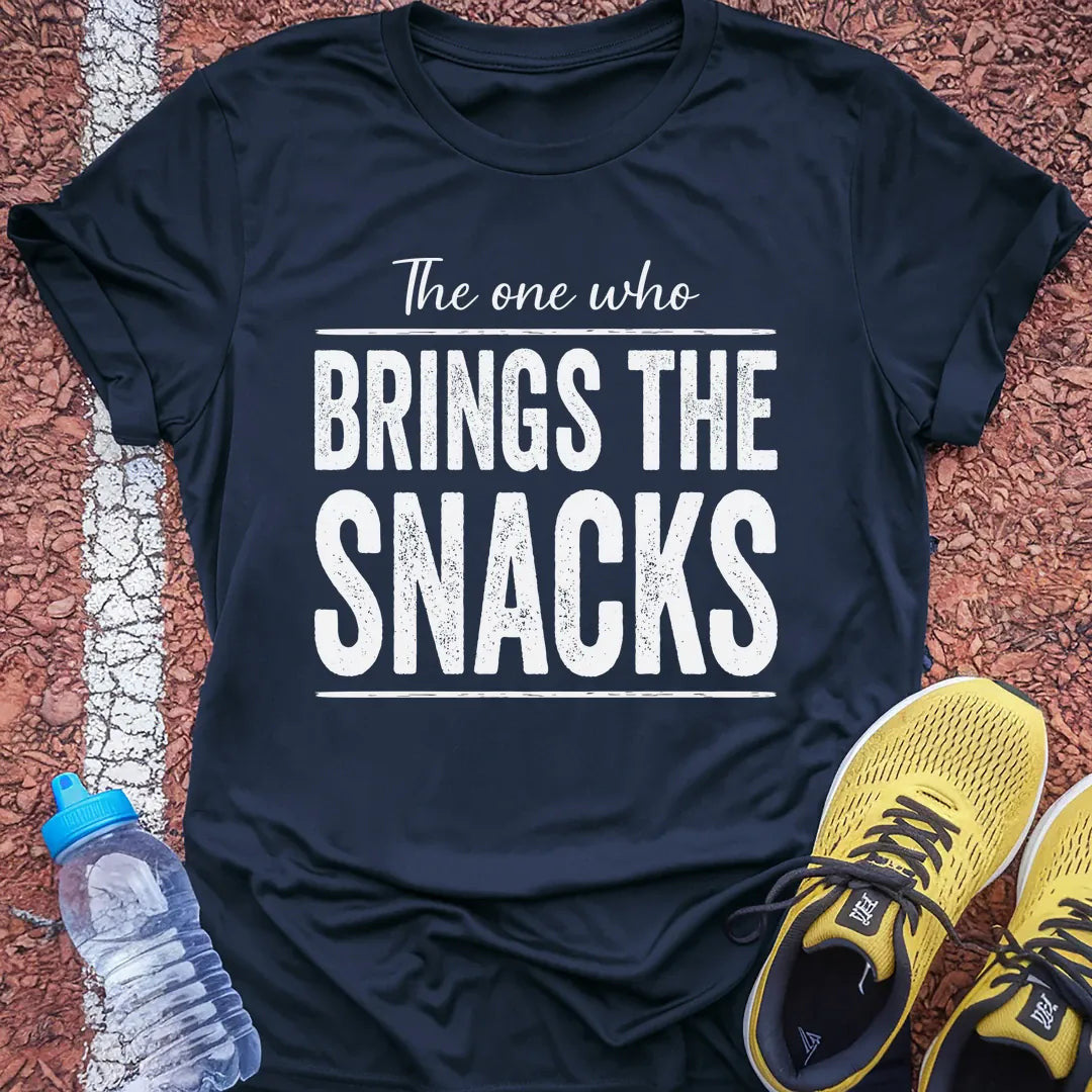 Brings Snacks T-Shirt Gift Ideas For Runners