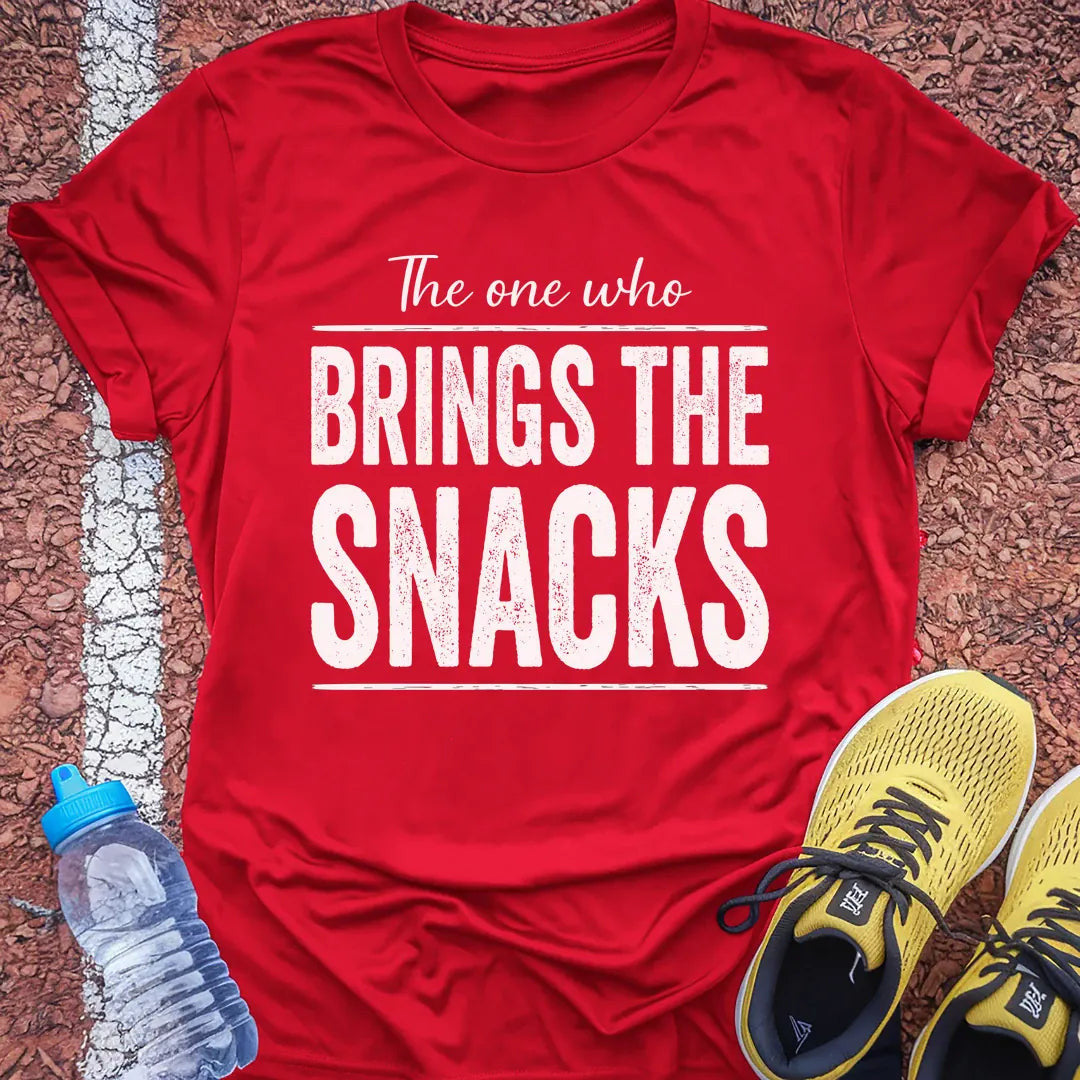 Brings Snacks T-Shirt Gift Ideas For Runners
