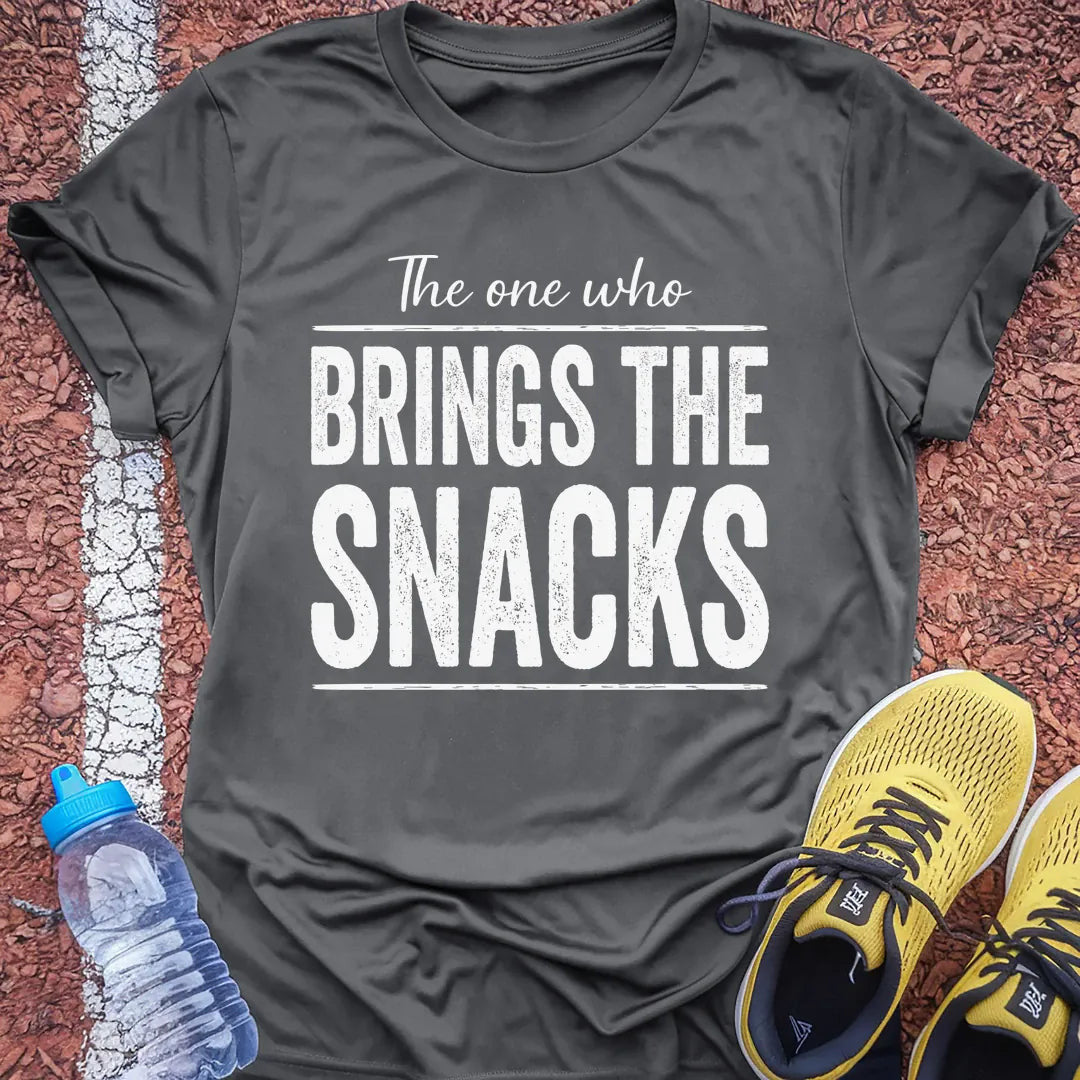 Brings Snacks T-Shirt Gift Ideas For Runners