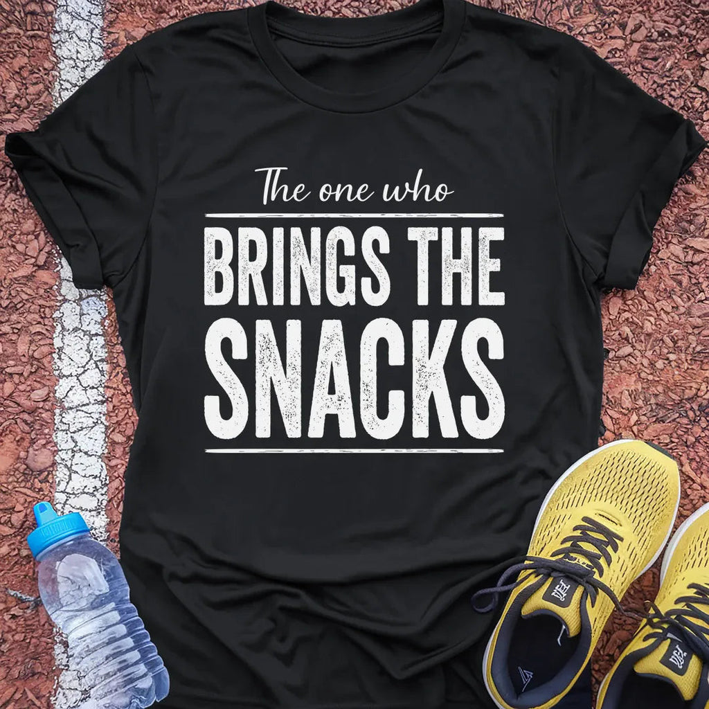 Brings Snacks T-Shirt Gift Ideas For Runners