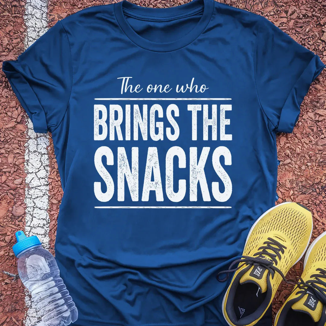 Brings Snacks T-Shirt Gift Ideas For Runners