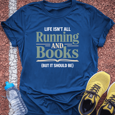 Running & Books T-Shirt Gift Ideas For Runners