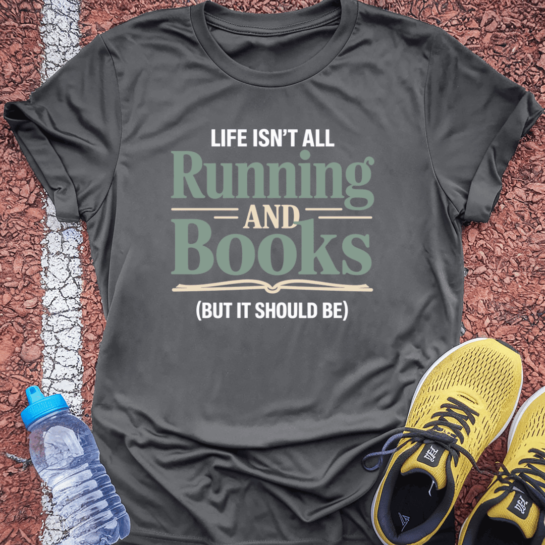 Running & Books T-Shirt Gift Ideas For Runners