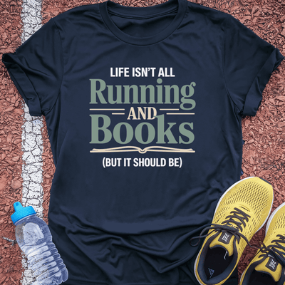 Running & Books T-Shirt Gift Ideas For Runners