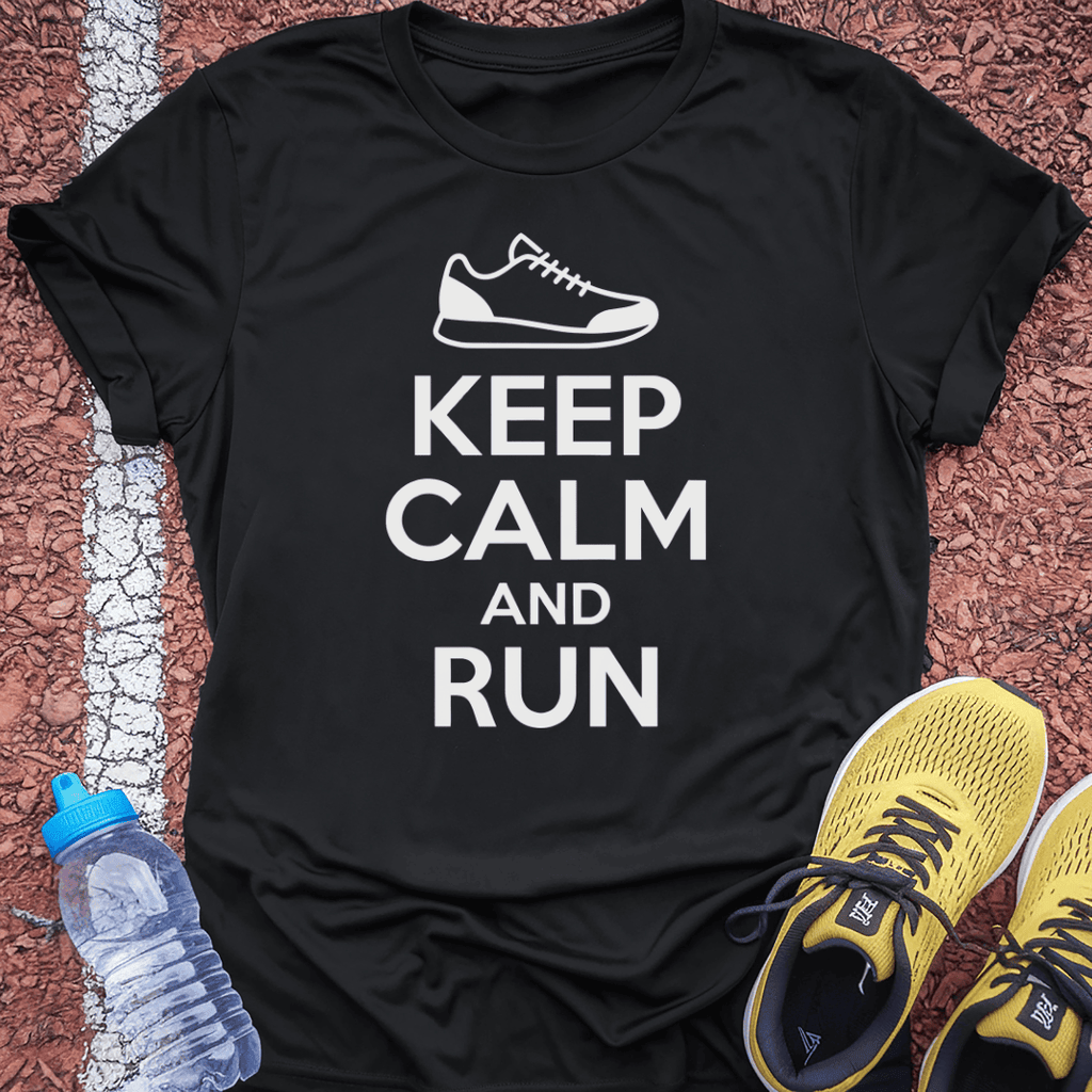 Keep Calm T-Shirt Gift Ideas For Runners