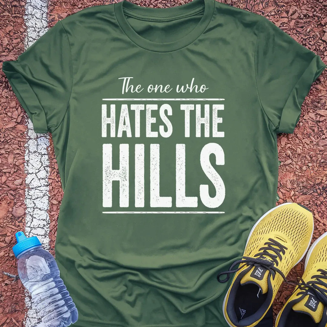 Hates Hills T-Shirt Gift Ideas For Runners