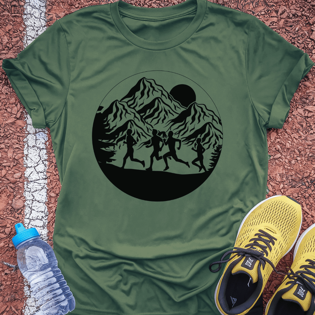 Mountain Runner T-shirt Gift Ideas For Runners