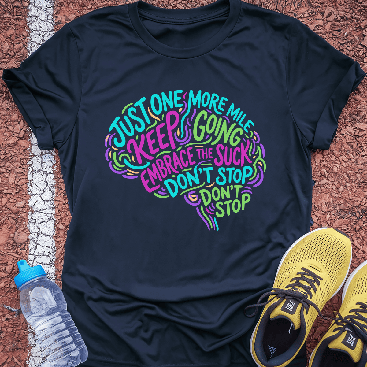 Brain T-Shirt Gift Ideas For Runners