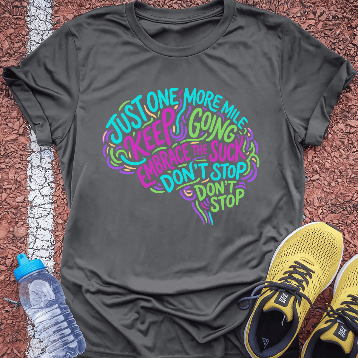 Brain T-Shirt Gift Ideas For Runners