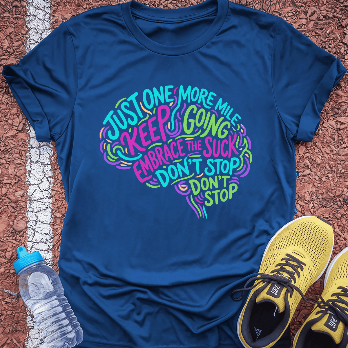 Brain T-Shirt Gift Ideas For Runners