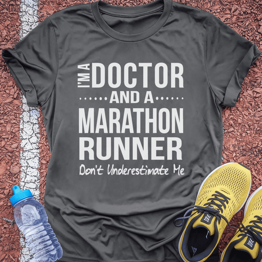 Doctor and Marathon Runner T-Shirt Gift Ideas For Runners