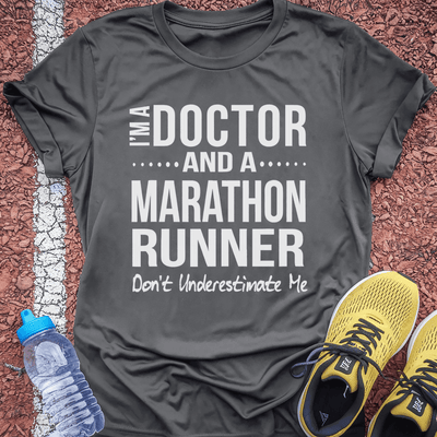 Doctor and Marathon Runner T-Shirt Gift Ideas For Runners