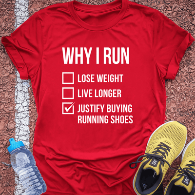 Why I Run T-Shirt Gift Ideas For Runners