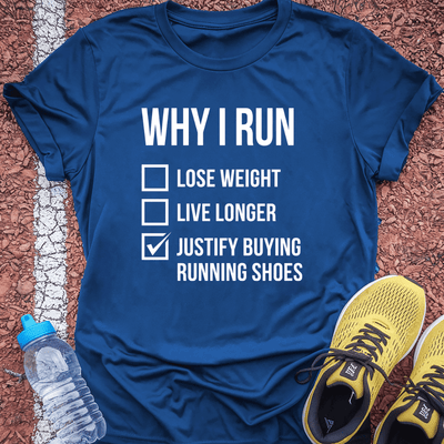 Why I Run T-Shirt Gift Ideas For Runners