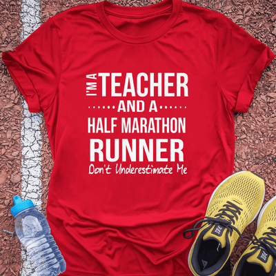 Teacher & Half-Marathoner Tech Tee Gift Ideas For Runners