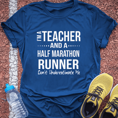 Teacher & Half-Marathoner Tech Tee Gift Ideas For Runners