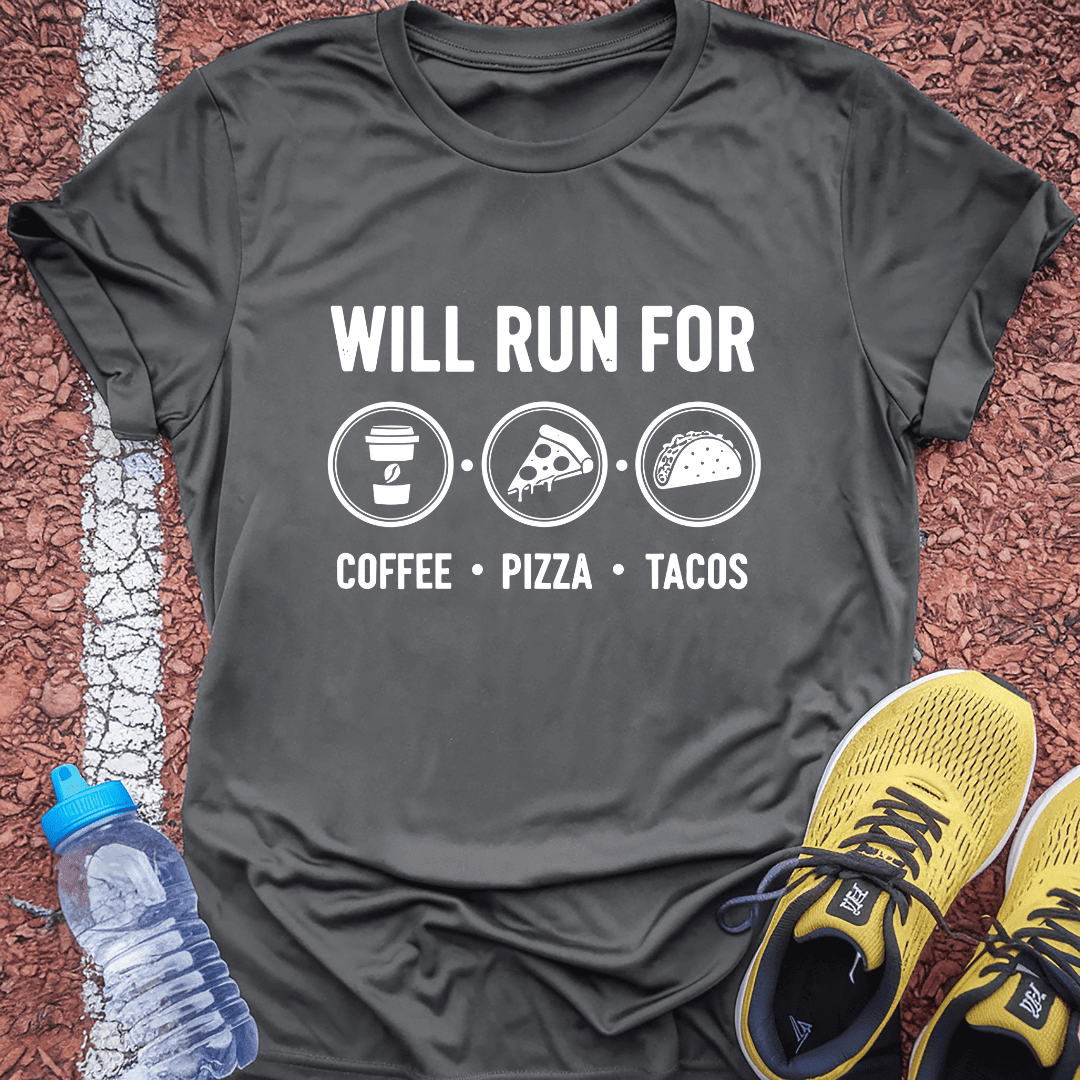 Will Run For T-shirt Gift Ideas For Runners