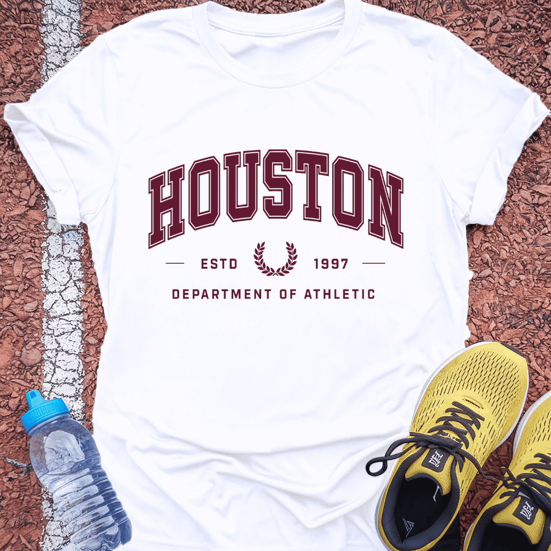 Houston Athletic T-shirt Gift Ideas For Runners