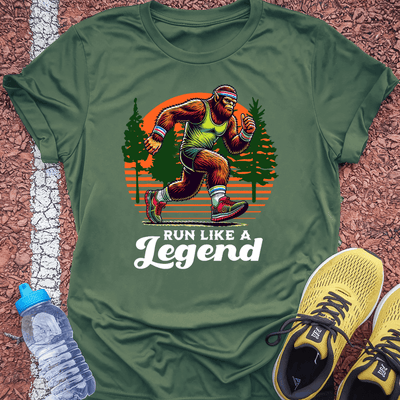 Run Like A Legend T-Shirt Gift Ideas For Runners
