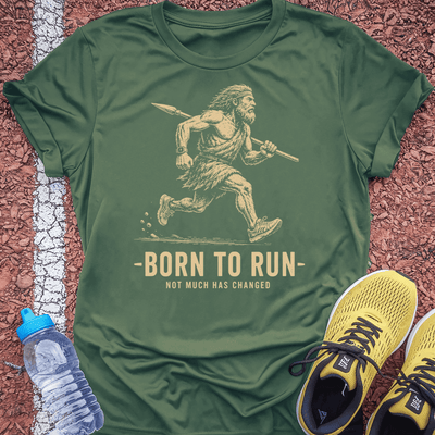 Born Running T-Shirt Gift Ideas For Runners